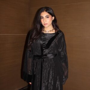Black Sparkly Kaftan